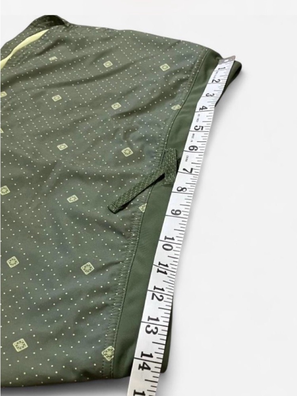 Patagonia Olive Green Printed Active Skort Drawstring Waist Women’s Size Small - Picture 4 of 8